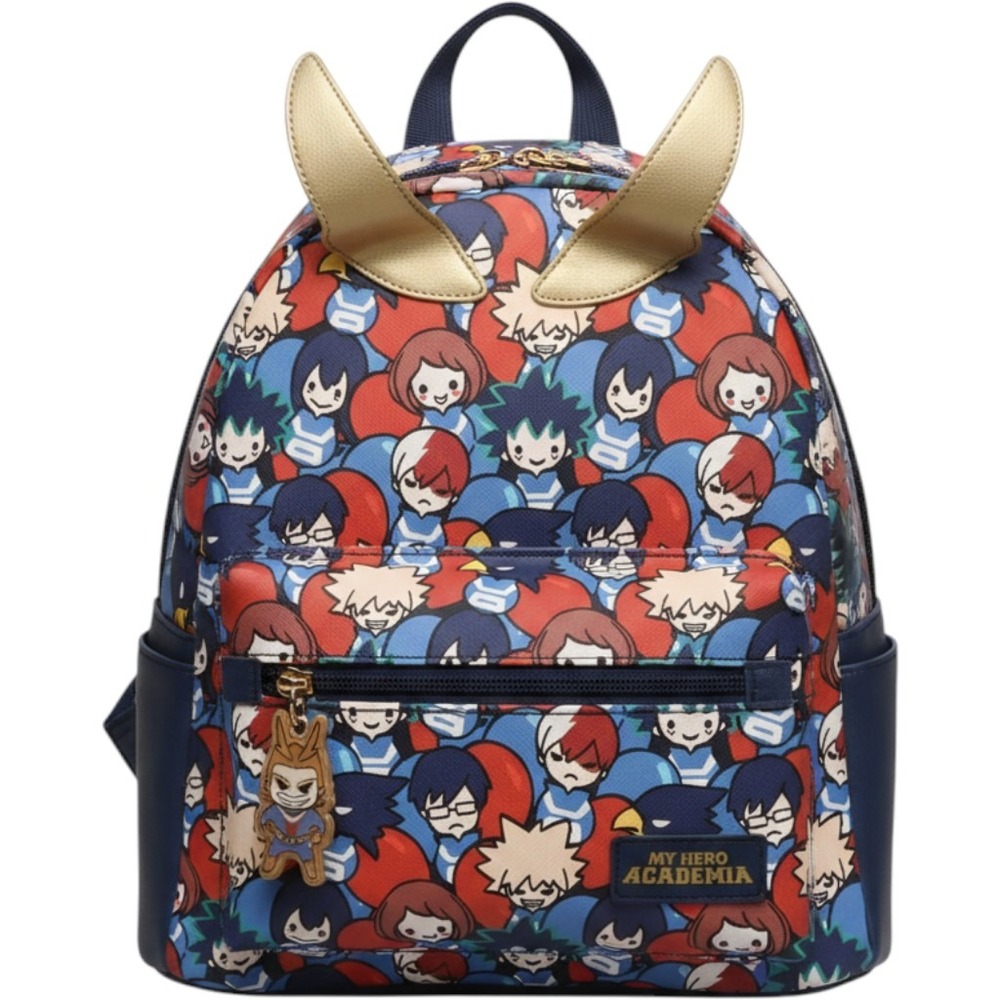 Bioworld My Hero Academia Chibi All-Over Print Mini Backpack